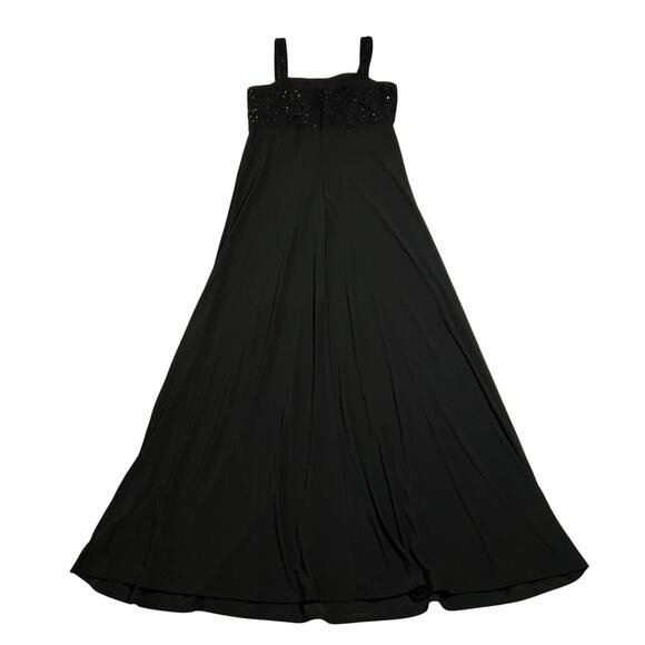 R&M Richards Sleeveless Sequin Bodice Maxi Formal Dress Size 6 Party HoCo Prom - Picture 2 of 8